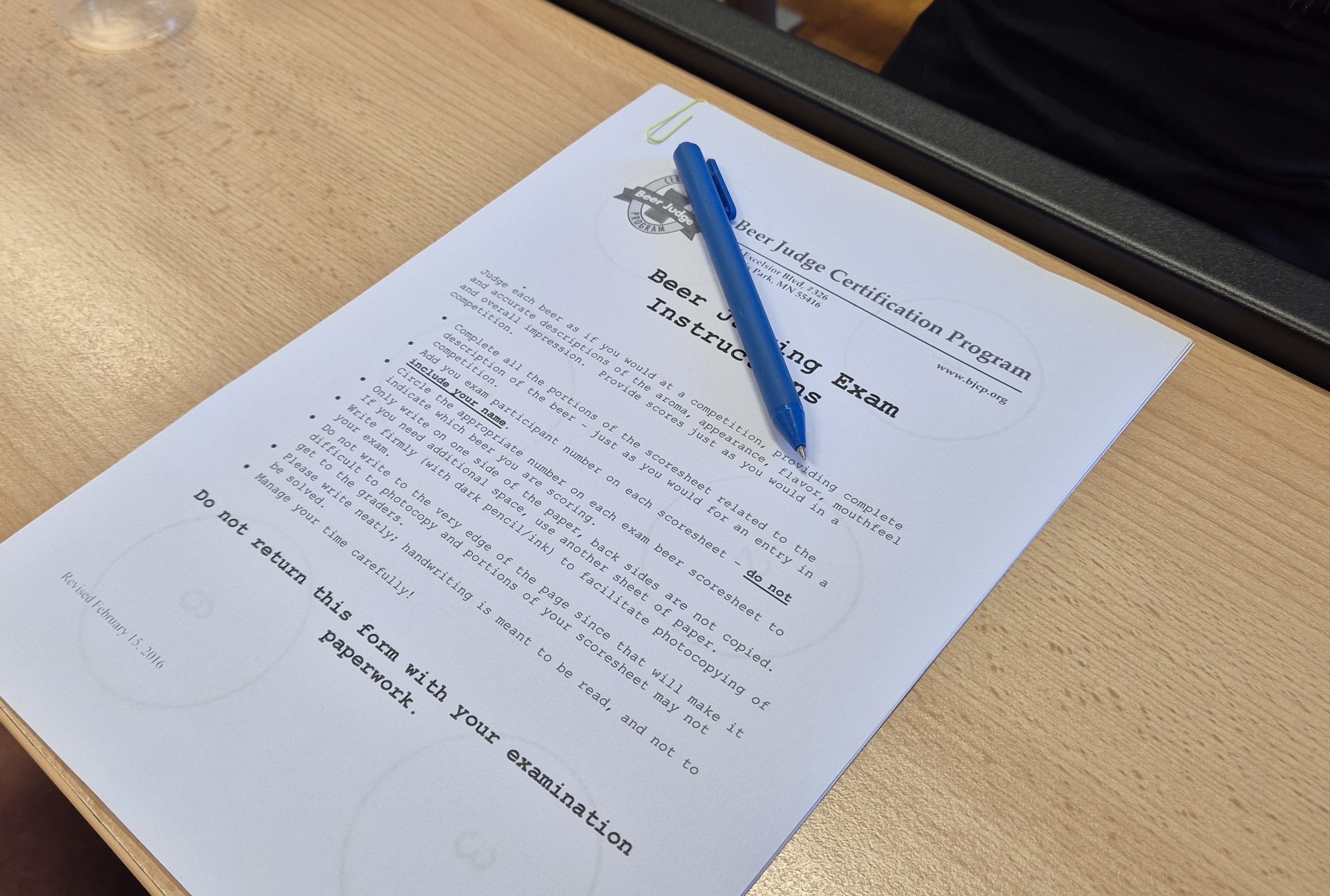 BJCP ispit u Varaždinu – profesionalci za UPS Fest